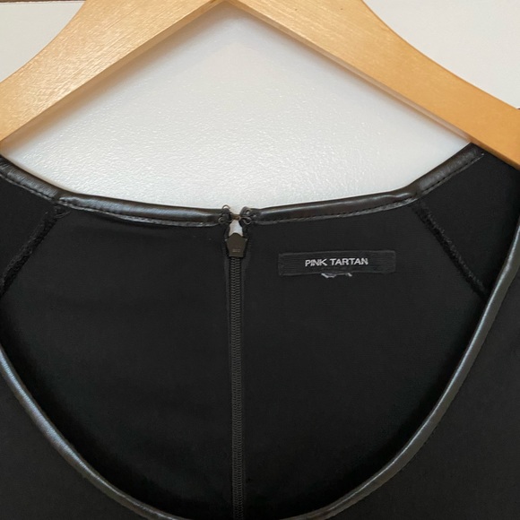 Black Pink Tartan dress, size 12 - Picture 8 of 10